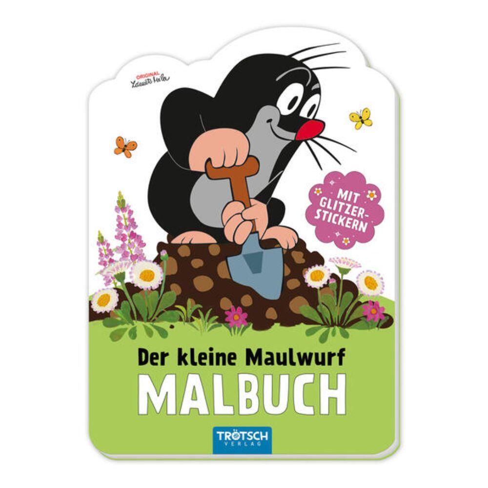 Trötsch Verlag - Malbuch mit Stickern Der kleine Maulwurf Trötsch Verlag - Malbuch mit Stickern Der kleine Maulwurf