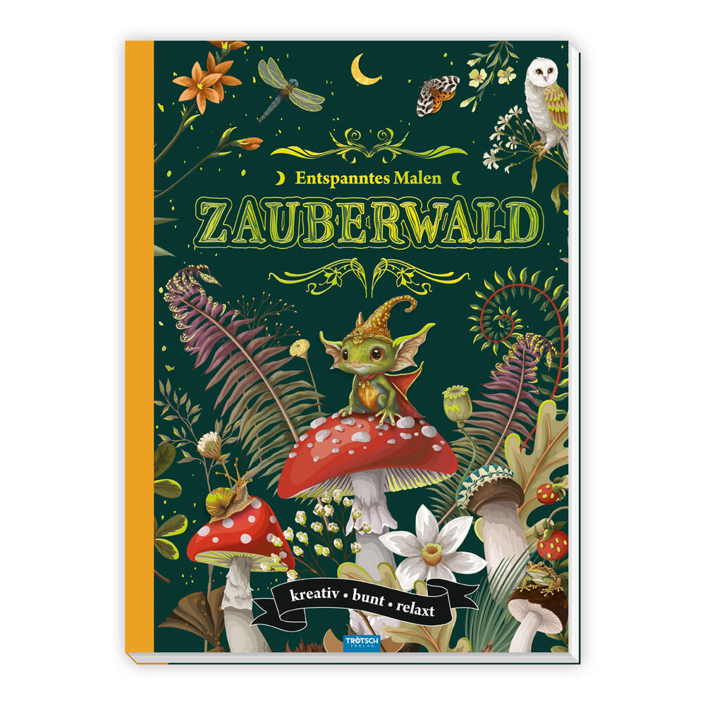 Trötsch Verlag - TRÖTSCH - Malbuch Entspanntes Malen Zauberwald