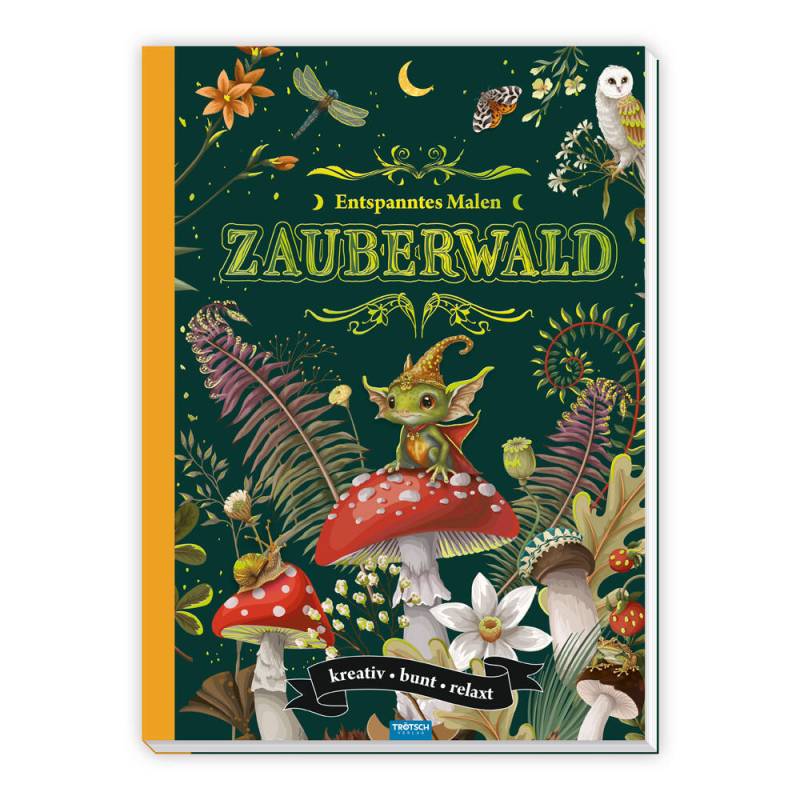 Trötsch Verlag - TRÖTSCH - Malbuch Entspanntes Malen Zauberwald