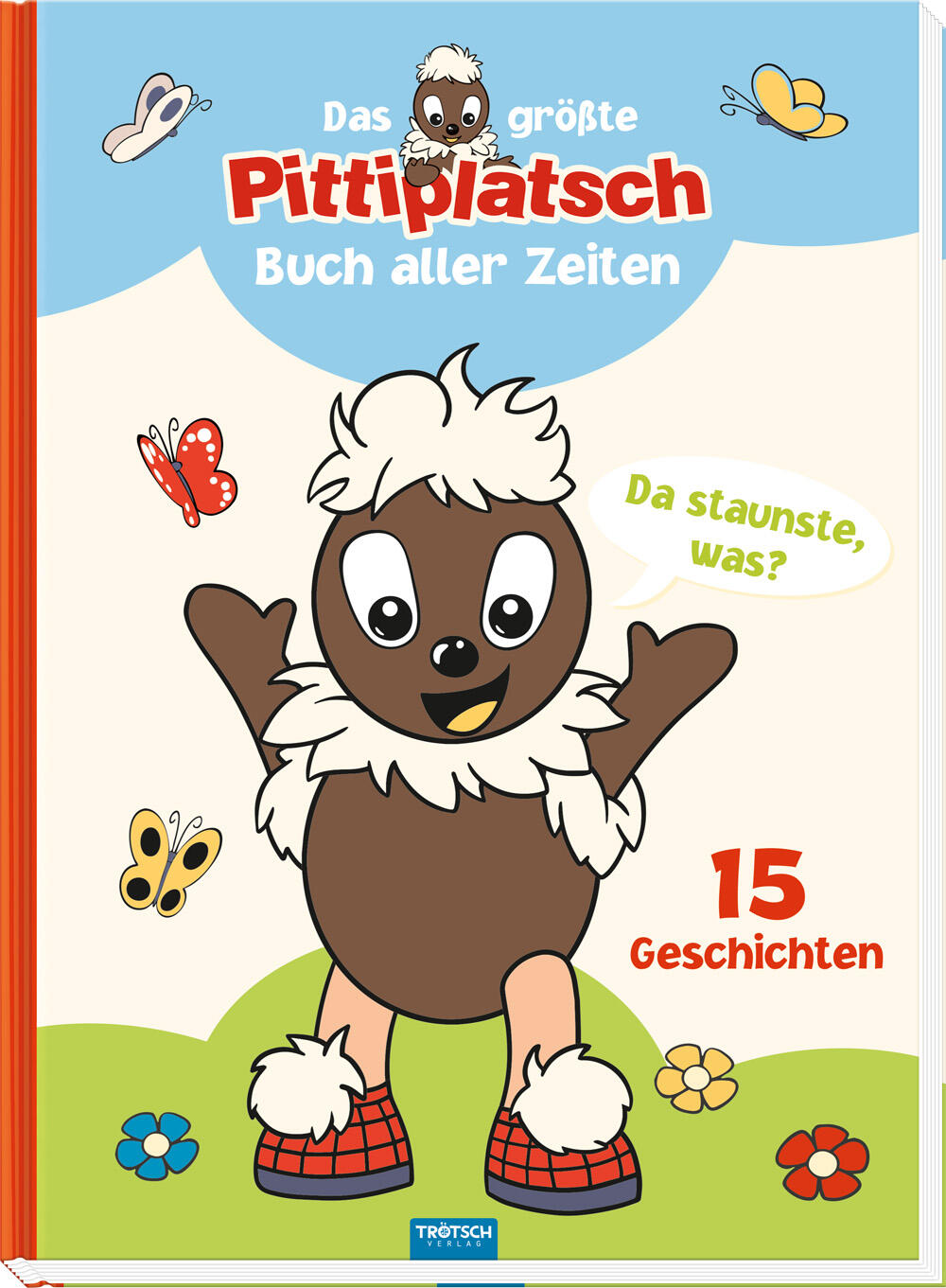 Trötsch Verlag - Trötsch Unser Sandmännchen Kinderbuch Das größte Pittiplatsch Buch aller Zeiten