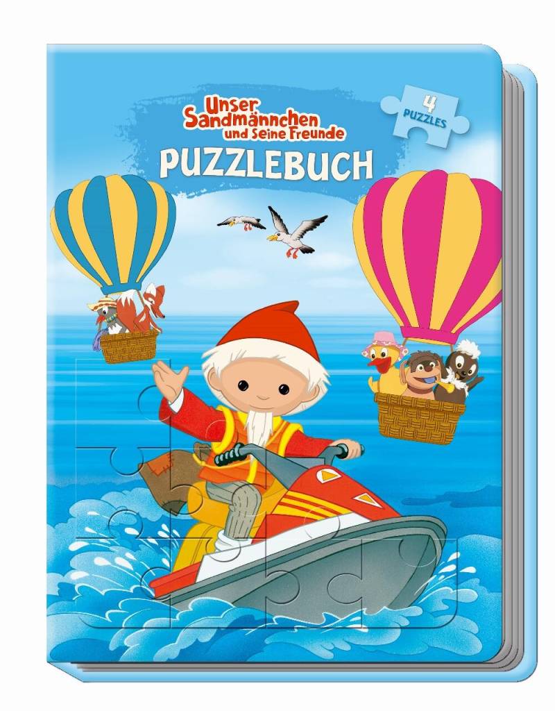 Trötsch Verlag - Trötsch Unser Sandmännchen und seine Freunde Puzzlebuch Trötsch Verlag - Trötsch Unser Sandmännchen und seine Freunde Puzzlebuch