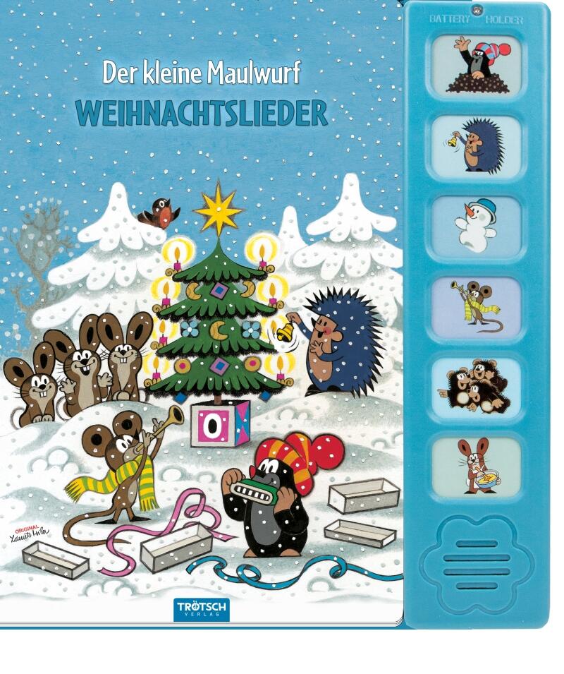 Trötsch Verlag - Weihnachtslieder Soundbuch Der kleine Maulwurf
