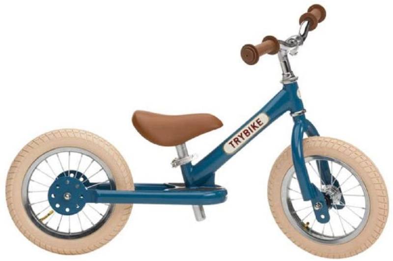 Trybike - Laufrad Vintage blau - ohne drittes Rad Trybike - Laufrad Vintage blau - ohne drittes Rad