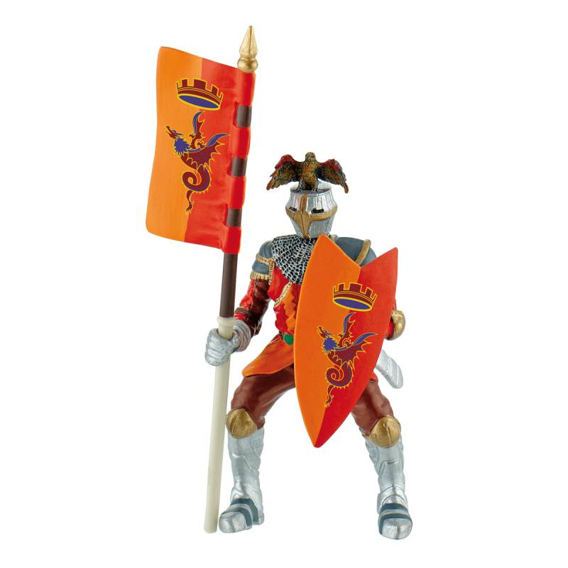 Turnierritter rot Spielfigur Turnierritter rot Spielfigur