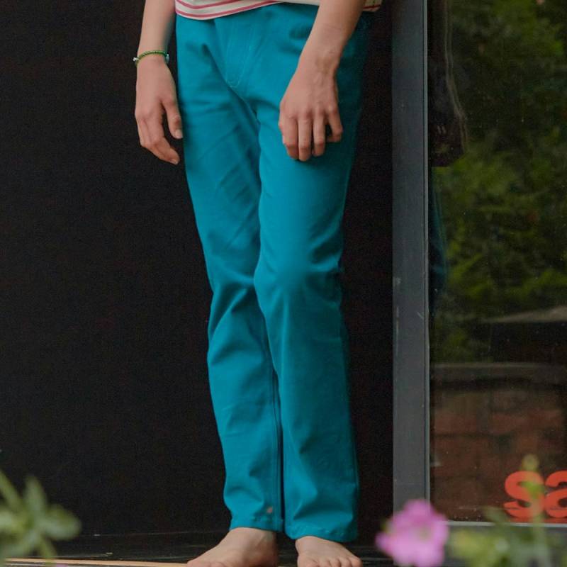 Twill Übergangs Outdoor Hose petrol 86/92 Twill Übergangs Outdoor Hose petrol 86/92