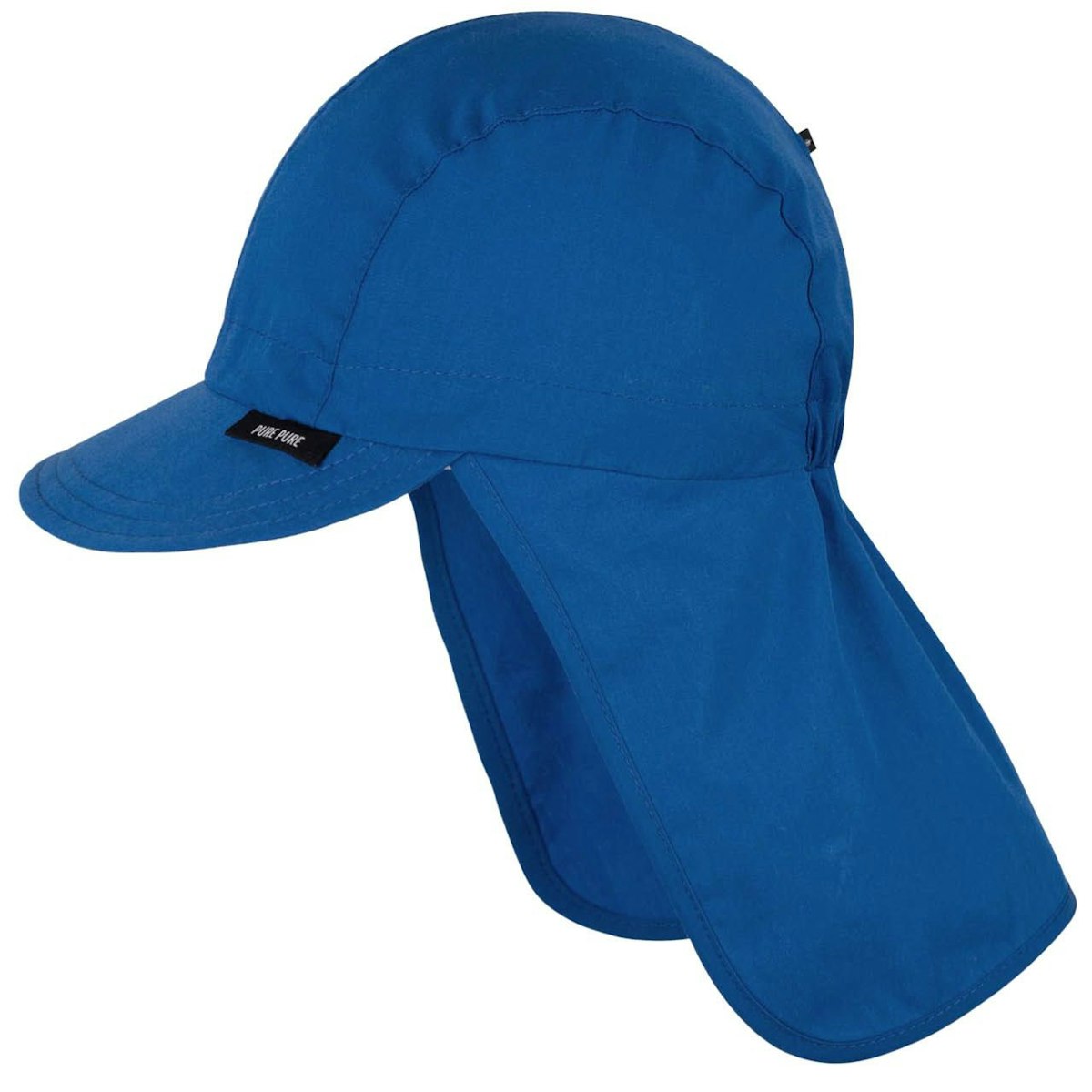UV-Sonnenhut Gummizug blau 53