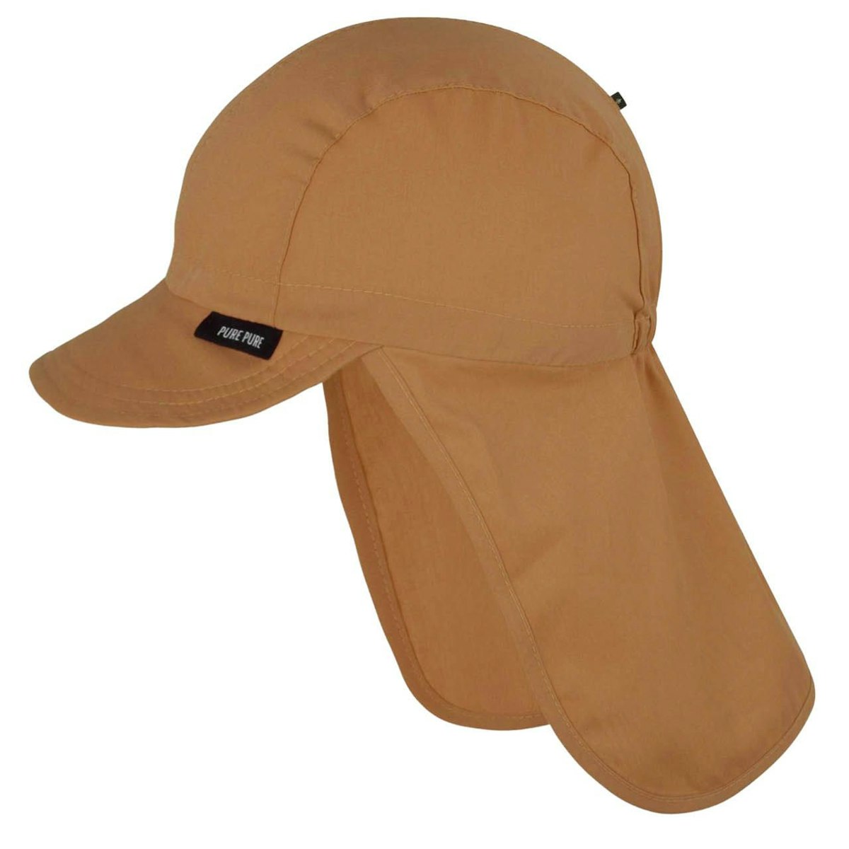 UV-Sonnenhut Gummizug braun 55