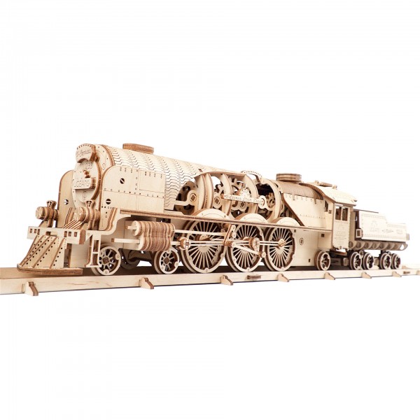 Ugears V-Express Dampflokomotive mit Tender Ugears V-Express Dampflokomotive mit Tender
