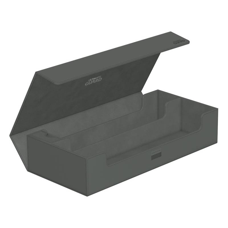 Ultimate Guard Flip Case Superhive 550+ XenoSkin Monocolor Grau Kartenbox