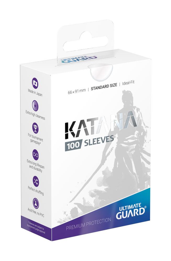 Ultimate Guard Katana Sleeves Standard Transparent 100 Kartenhüllen Hüllen TCG