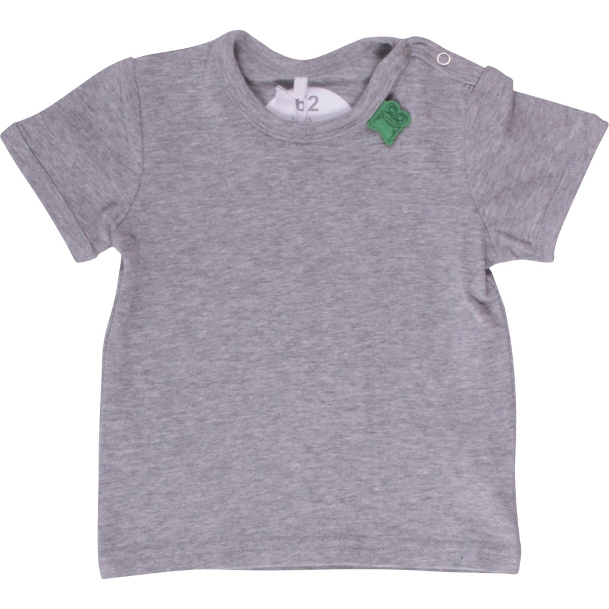 Uni Bio Kinder Shirt kurzarm - neutral Delphingrau 56 Uni Bio Kinder Shirt kurzarm - neutral Delphingrau 56