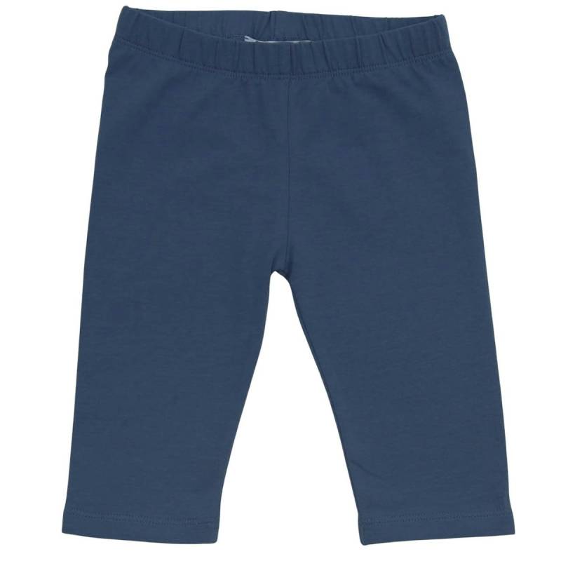 Uni Leggings 3/4 jeansblau 110