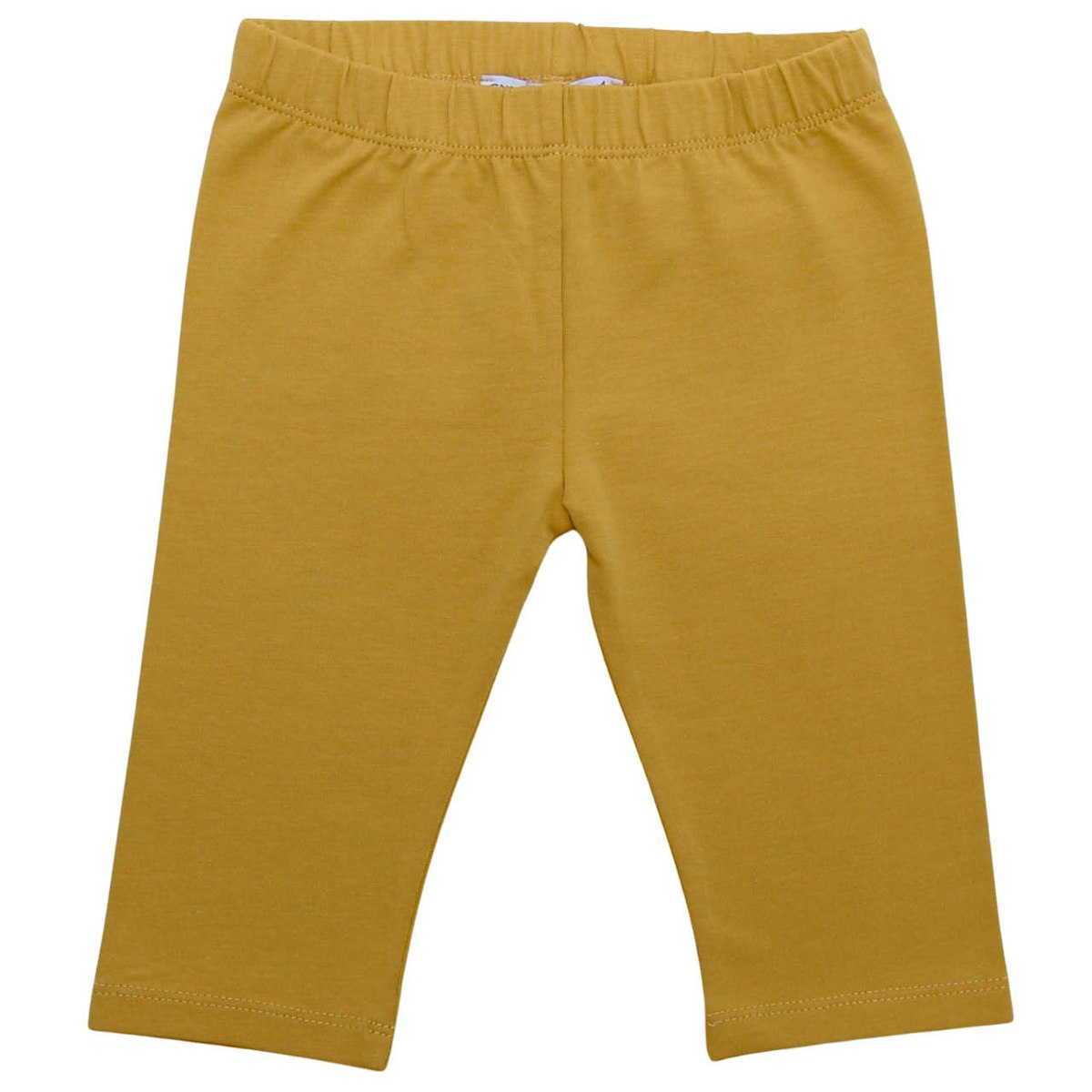 Uni Leggings 3/4 ocker 128