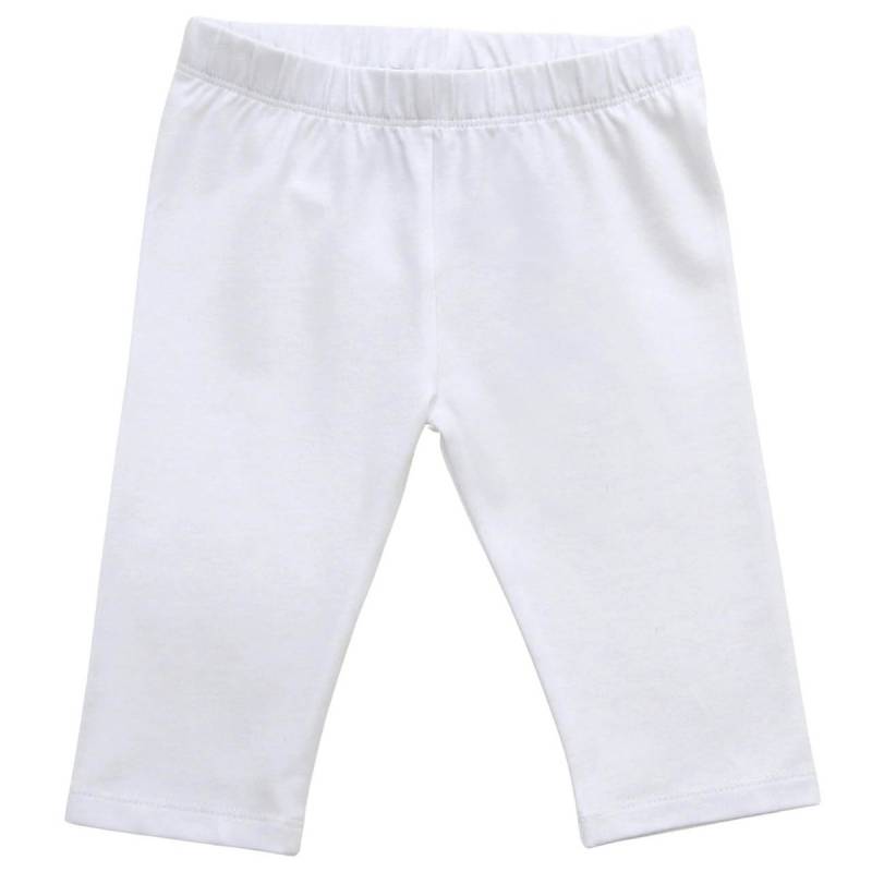 Uni Leggings 3/4 weiß 158/164