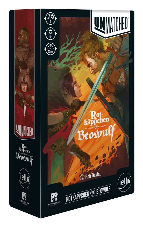 Unmatched: Rotkäppchen vs. Beowulf (Erw.) (deutsch)