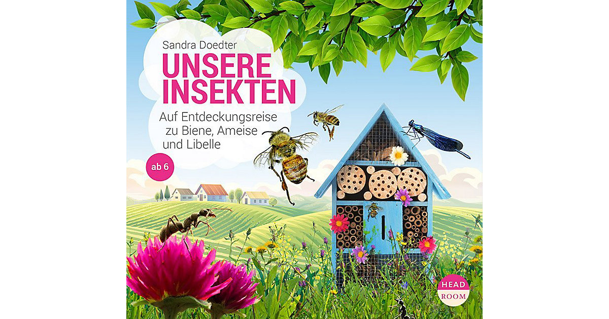 Unsere Insekten, 1 Audio-CD Hörbuch Unsere Insekten, 1 Audio-CD Hörbuch von Headroom Sound Production