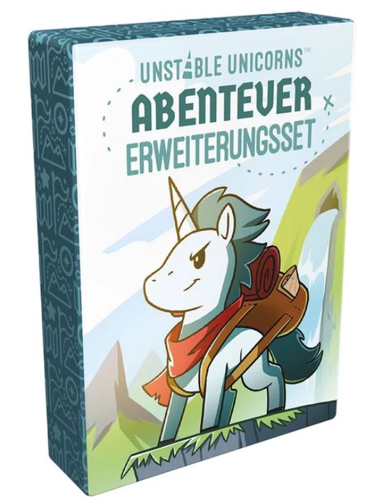 Unstable Unicorns Abenteuer Erweiterungsset De Asmodee strategisches Kartenspiel
