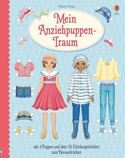 Usborne Verlag - Anzieh-Puppen-Spaß/herausdrücken