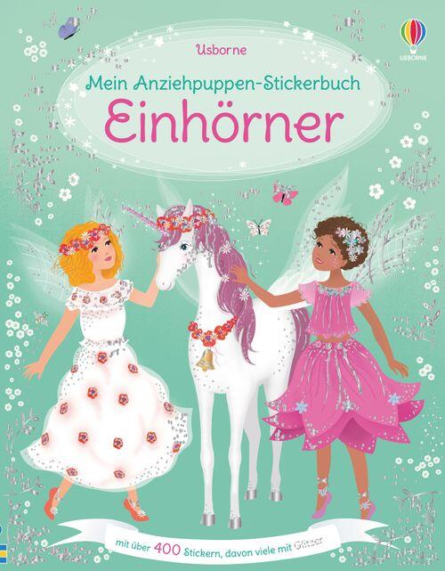 Usborne Verlag - Anzieh-Sticker Einhörner