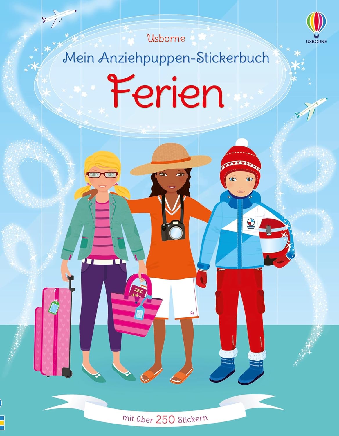 Usborne Verlag - Anzieh-Sticker Ferien