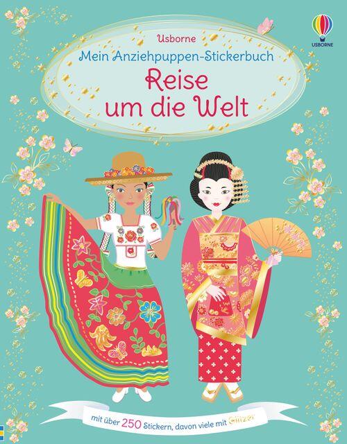 Usborne Verlag - Anzieh-Sticker Reise um die Welt