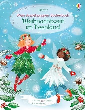 Usborne Verlag - Anzieh-Sticker Weihnachtszeit im Feenland