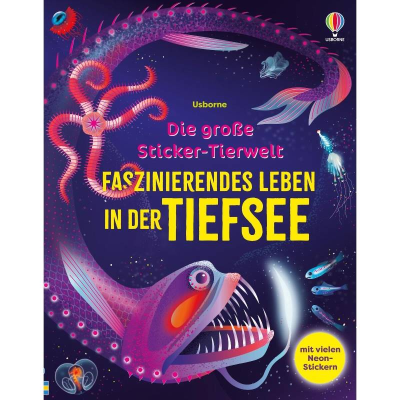 Usborne Verlag - Der große Sticker-Tiere Tiefsee