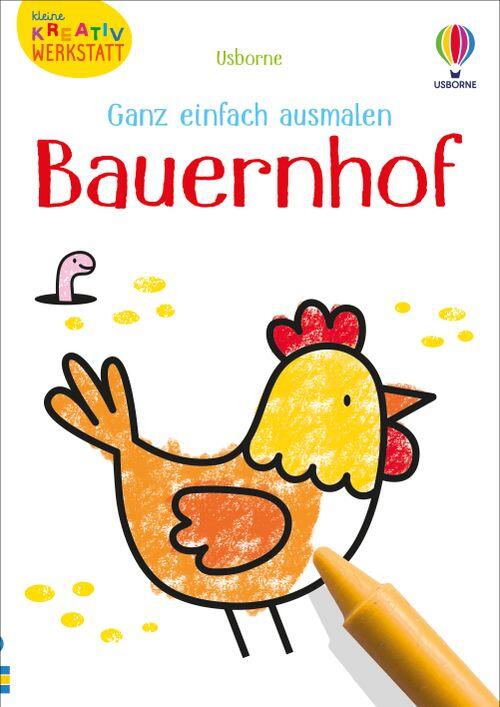 Usborne Verlag - Ganz einfach ausmalen Bauernhof