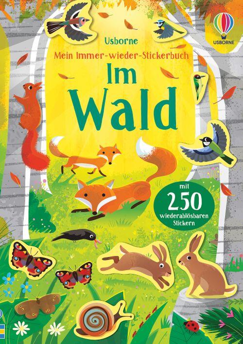 Usborne Verlag - Immer-Wieder-Sticker Im Wald