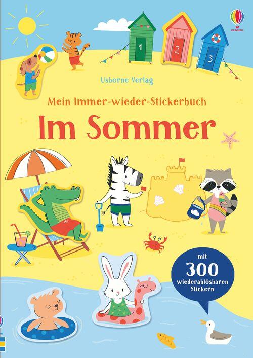 Usborne Verlag - Mein Immer-wieder-Stickerbuch - Im Sommer