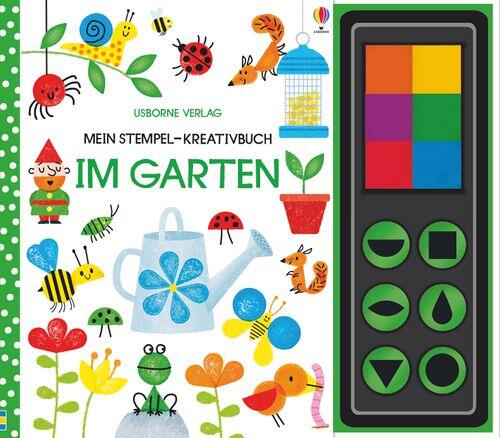 Usborne Verlag - Mein Stempel-Kreativbuch: Im Garten
