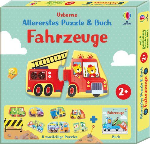 Usborne Verlag - Puzzle u. Buch Fahrzeuge Usborne Verlag - Puzzle u. Buch Fahrzeuge