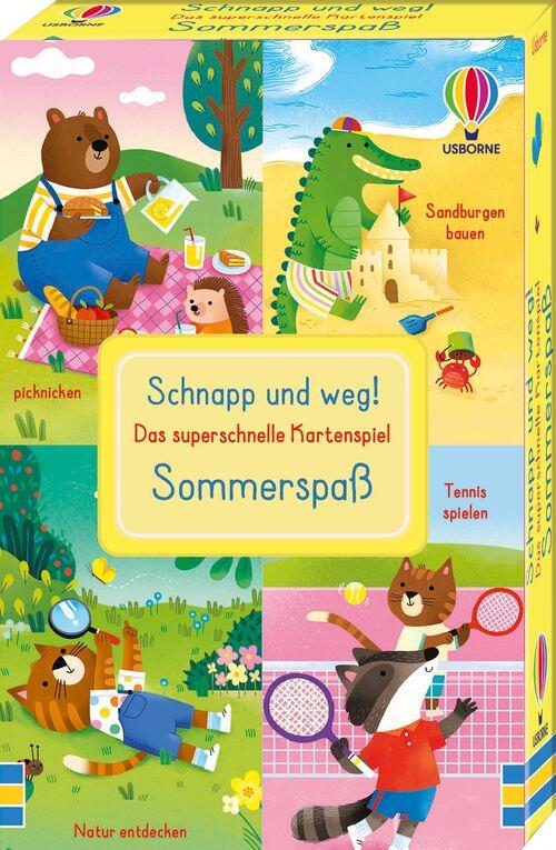 Usborne Verlag - Schnapp und weg! Das superschnelle Kartenspiel: Sommerspaß