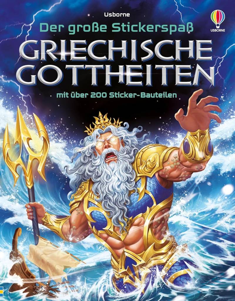Usborne Verlag - Sticker / OG / Griechische Gottheiten