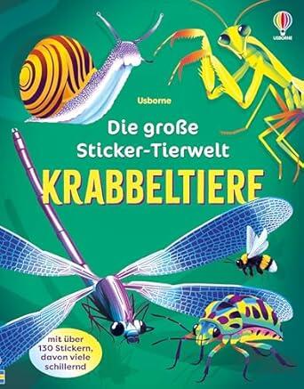 Usborne Verlag - Sticker-Tierwelt Krabbeltiere Usborne Verlag - Sticker-Tierwelt Krabbeltiere