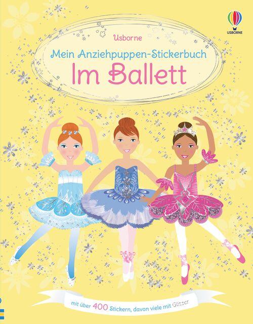Usborne Verlag - Stickerheft Anziehpuppen Im Ballett