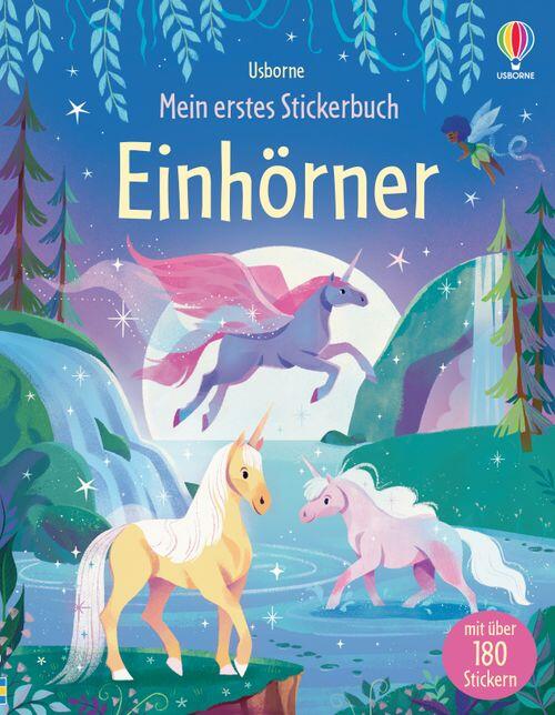 Usborne Verlag - Stickerheft Mein erstes Stickerbuch Einhörner Usborne Verlag - Stickerheft Mein erstes Stickerbuch Einhörner