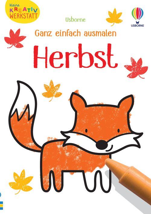 Usborne Verlag - USBORNE Ganz einfach ausmalen - Herbst