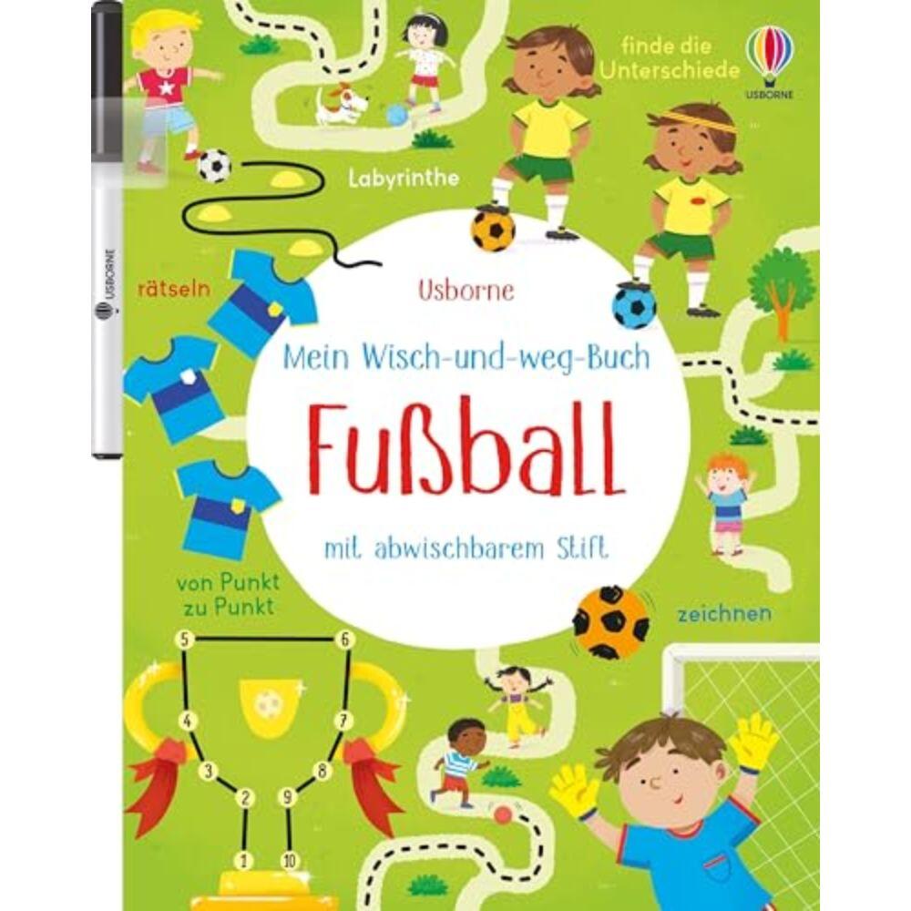 Usborne Verlag - Wisch+Weg Fußball