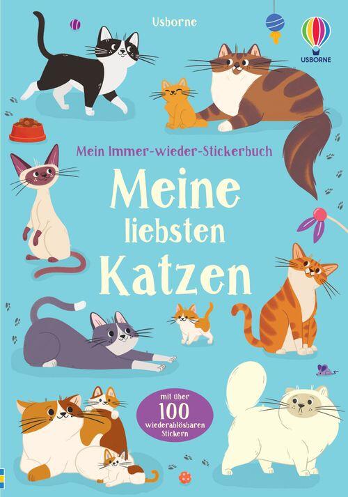 Usborne Verlag - immer-wieder-Sticker Katzen