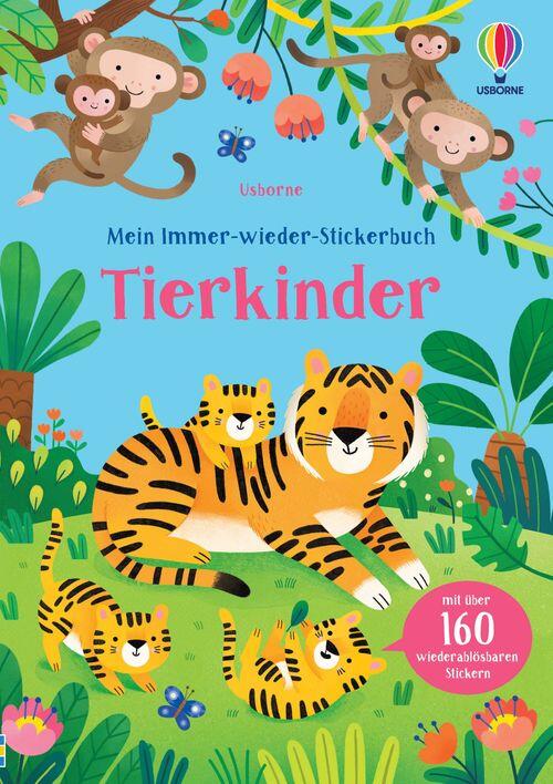 Usborne Verlag - immer-wieder-Sticker Tierkinder