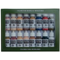 VALLEJO 770125 Farbset, Gesichts- & Hautfarbe, 16 x 17 ml VALLEJO 770125 Farbset, Gesichts- & Hautfarbe, 16 x 17 ml von VALLEJO