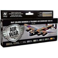 VALLEJO 771145 Farbenset RAF Bomber & Training 1939-1945, 8 x 17 ml VALLEJO 771145 Farbenset RAF Bomber & Training 1939-1945, 8 x 17 ml von VALLEJO