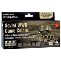 VALLEJO 771188 Farbset, Sowjetische Tarnung WWII 136 ml VALLEJO 771188 Farbset, Sowjetische Tarnung WWII 136 ml von VALLEJO