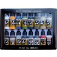 VALLEJO 771192 Farb-Set, Gebäudefarben, 16 x 17 ml VALLEJO 771192 Farb-Set, Gebäudefarben, 16 x 17 ml von VALLEJO