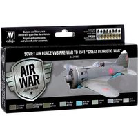 VALLEJO 771196 Farbset, Sowjetische Luftwaffe bis 1941 - 136 ml VALLEJO 771196 Farbset, Sowjetische Luftwaffe bis 1941 - 136 ml von VALLEJO
