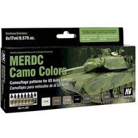 VALLEJO 771202 Farbset, US Army MERDC Tarnung - 136 ml VALLEJO 771202 Farbset, US Army MERDC Tarnung - 136 ml von VALLEJO