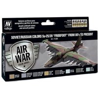 VALLEJO 771603 Farb-Set, Su-25/39 Frogfoot, 8 x 17 ml VALLEJO 771603 Farb-Set, Su-25/39 Frogfoot, 8 x 17 ml von VALLEJO