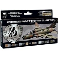 VALLEJO 771604 FFarb-Set, Su-7/17 Fitter, 8 x 17 ml VALLEJO 771604 FFarb-Set, Su-7/17 Fitter, 8 x 17 ml von VALLEJO