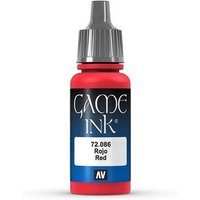 VALLEJO 772086 Red Ink 17 ml von VALLEJO